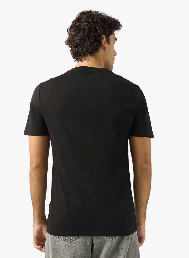 GUESS Crew Neck Short Sleeve T-Shirt - Image 2